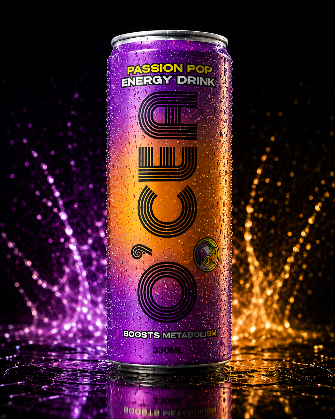 O’CEA Energy Passion Pop — 330mL 24 Pack